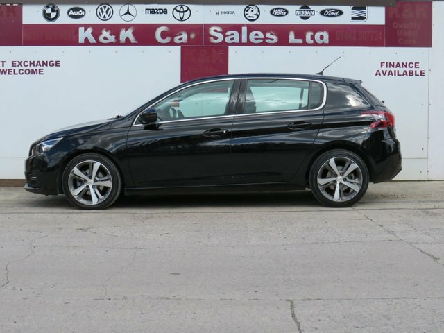 Peugeot 308 2018 1.2 Puretech Allure Hatchback Eat KP18HPV Black #5