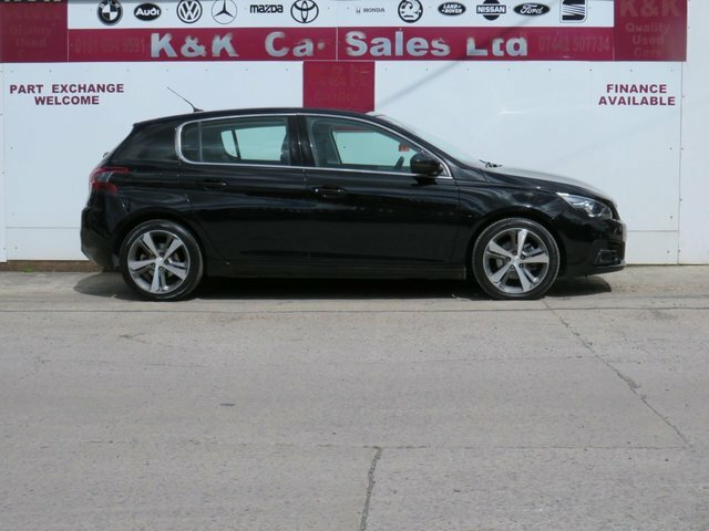 Peugeot 308 2018 1.2 Puretech Allure Hatchback Eat KP18HPV Black #3