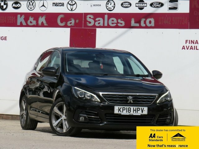 Peugeot 308 2018 1.2 Puretech Allure Hatchback Eat Black