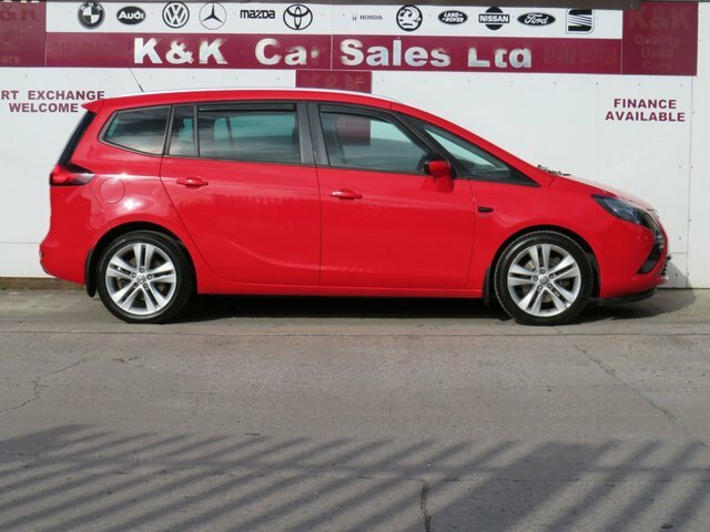 Vauxhall Zafira Tourer 2016 2.0 Cdti Sri Mpv Euro 6 S Red #3