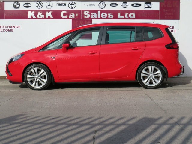 Vauxhall Zafira Tourer 2016 2.0 Cdti Sri Mpv Euro 6 S Red #5
