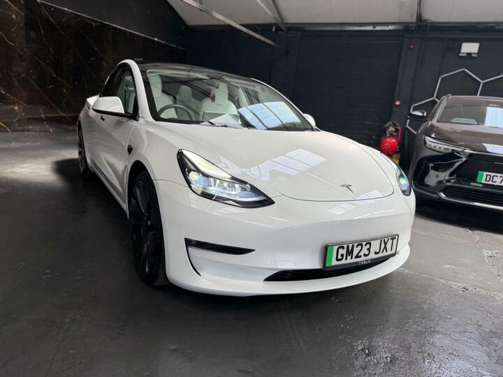 Tesla Model 3 Dual Motor Performance 4Wde Performanc GM23JXT White #3