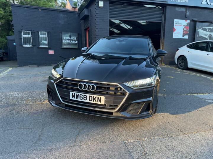 Audi A7 2.0 Tdi 40 S Line Sportback S Tronic Euro 6 Ss Black