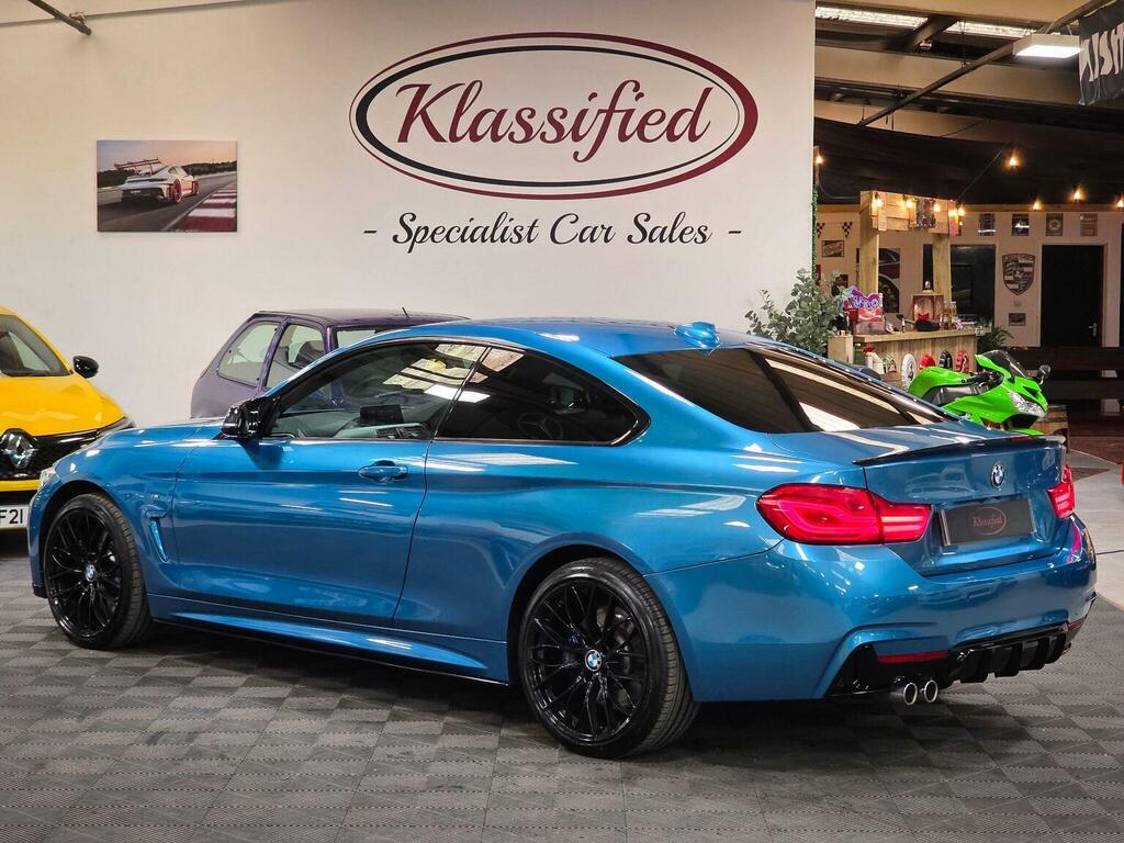 BMW 4 Series Gran Coupe Coupe 3.0 430D M Sport Xdrive Euro 6 Ss R777XXY Blue #2