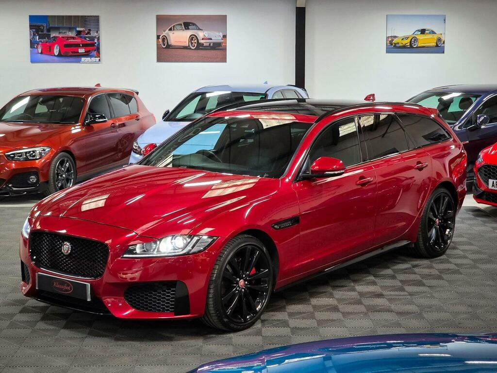 Jaguar XF Estate 3.0D V6 S Sportbrake Euro 6 Ss Red #5