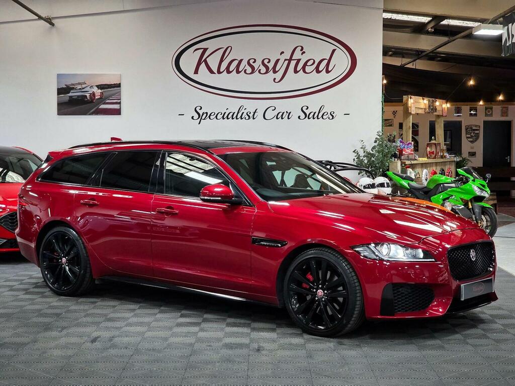 Jaguar XF Estate 3.0D V6 S Sportbrake Euro 6 Ss Red