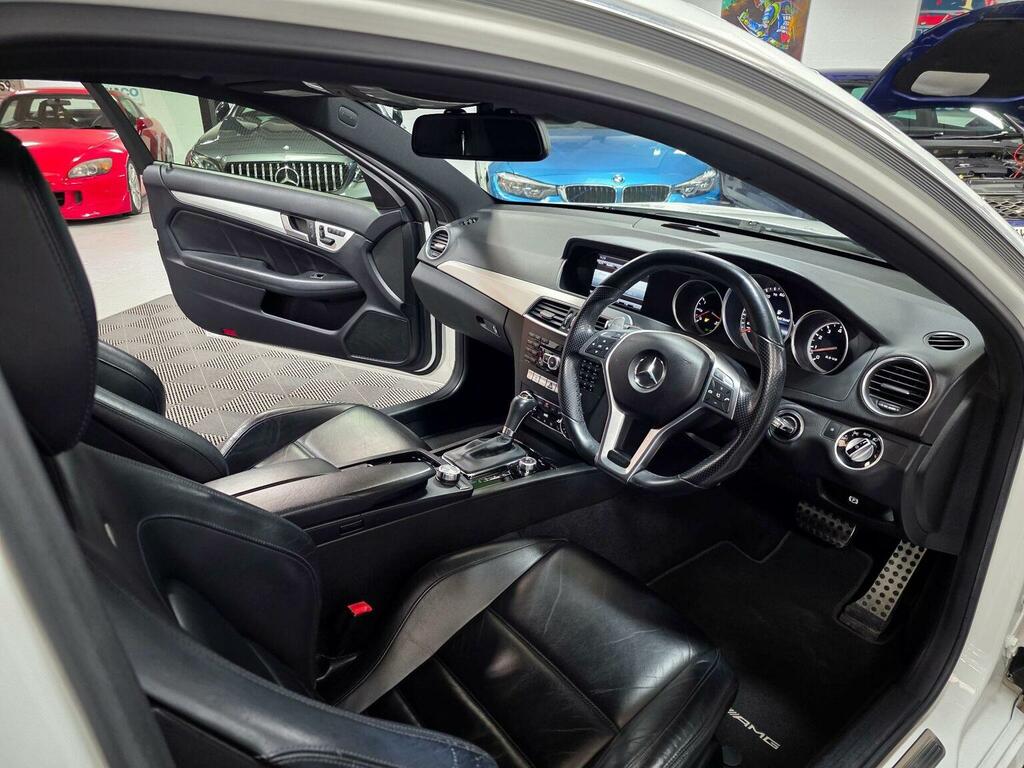 Mercedes-Benz C Class Coupe 6.3 C63 V8 Amg Edition 125 Spds Mct Euro 5 2 White #3