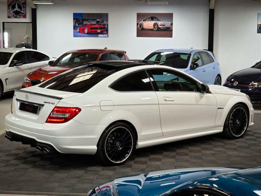 Mercedes-Benz C Class Coupe 6.3 C63 V8 Amg Edition 125 Spds Mct Euro 5 2 White #6