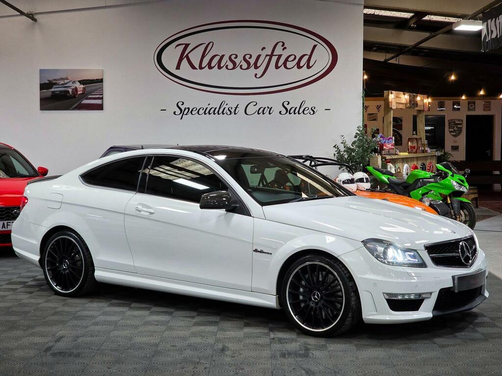 Mercedes-Benz C Class Coupe 6.3 C63 V8 Amg Edition 125 Spds Mct Euro 5 2 White