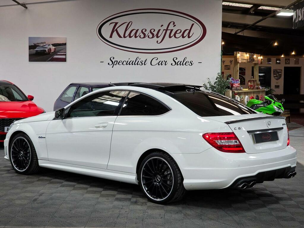 Mercedes-Benz C Class Coupe 6.3 C63 V8 Amg Edition 125 Spds Mct Euro 5 2 White #2