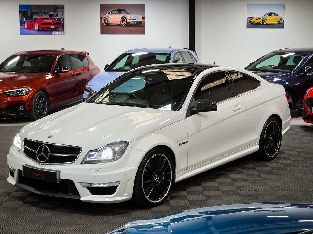 Mercedes-Benz C Class Coupe 6.3 C63 V8 Amg Edition 125 Spds Mct Euro 5 2 White #5