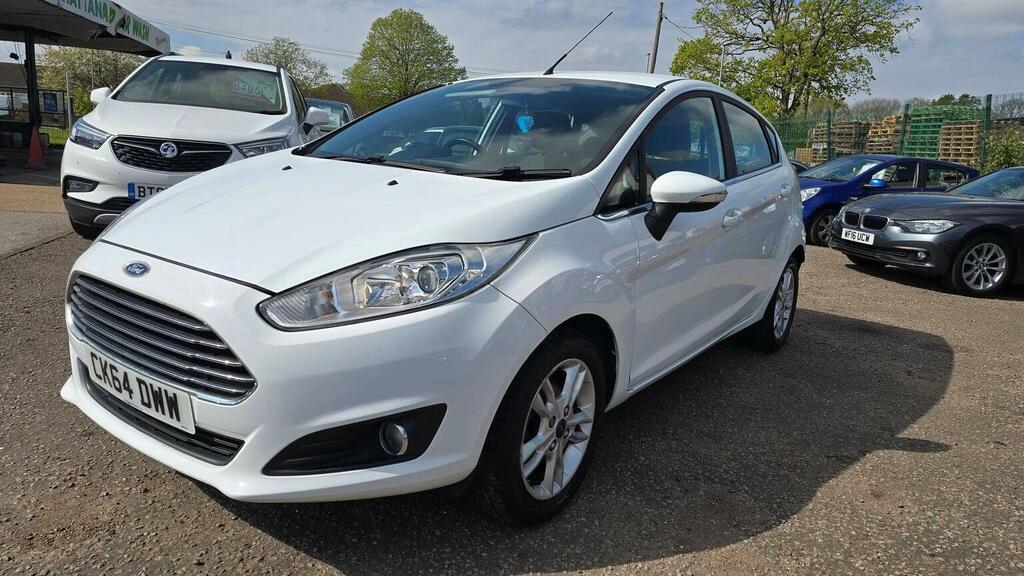 Ford Fiesta Hatchback 1.6 Zetec Powershift Euro 5 201464 CK64DWW White #3