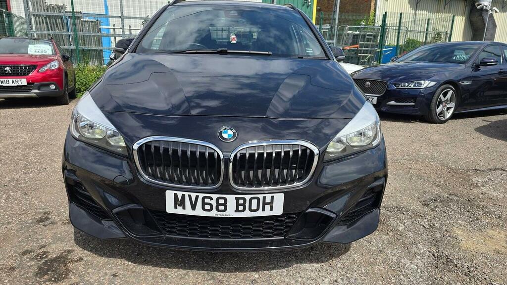BMW 2 Series Active Tourer Mpv 1.5 218I M Sport Dct Euro 6 Ss 201868 MV68BOH Black #2