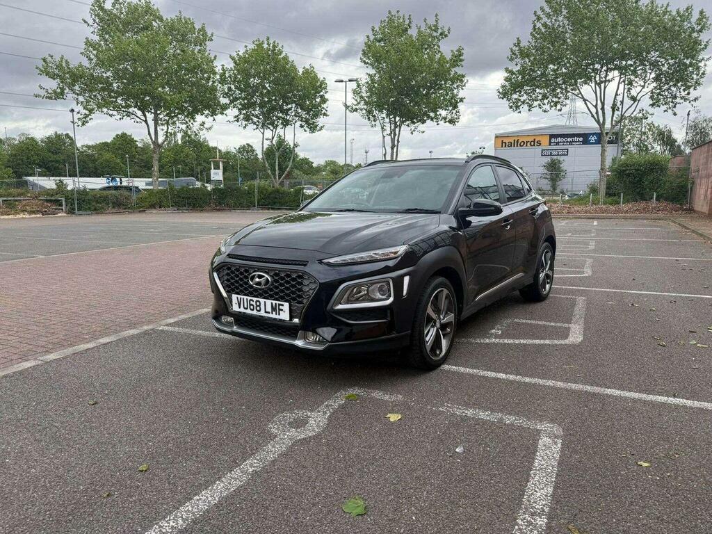 Hyundai Kona Suv 1.0 T-gdi Blue Drive Premium Se Euro 6 Ss 5 Black