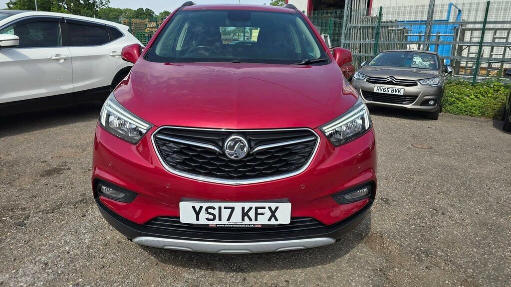 Vauxhall Mokka X Suv 1.6I Design Nav Euro 6 Ss 201717 YS17KFX Red #2