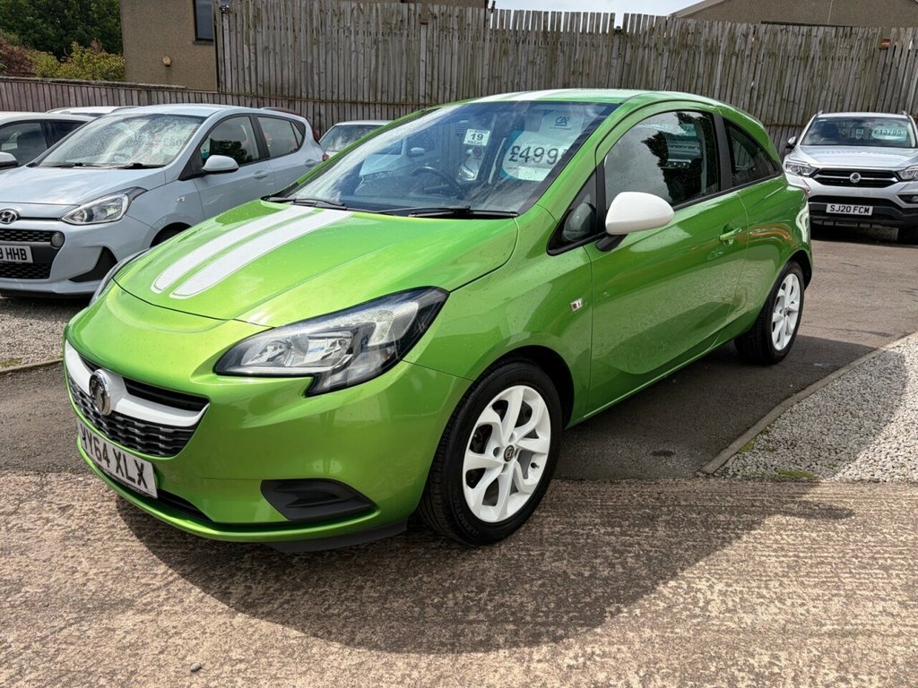 Vauxhall Corsa 1L Sting YY64XLX Green #4