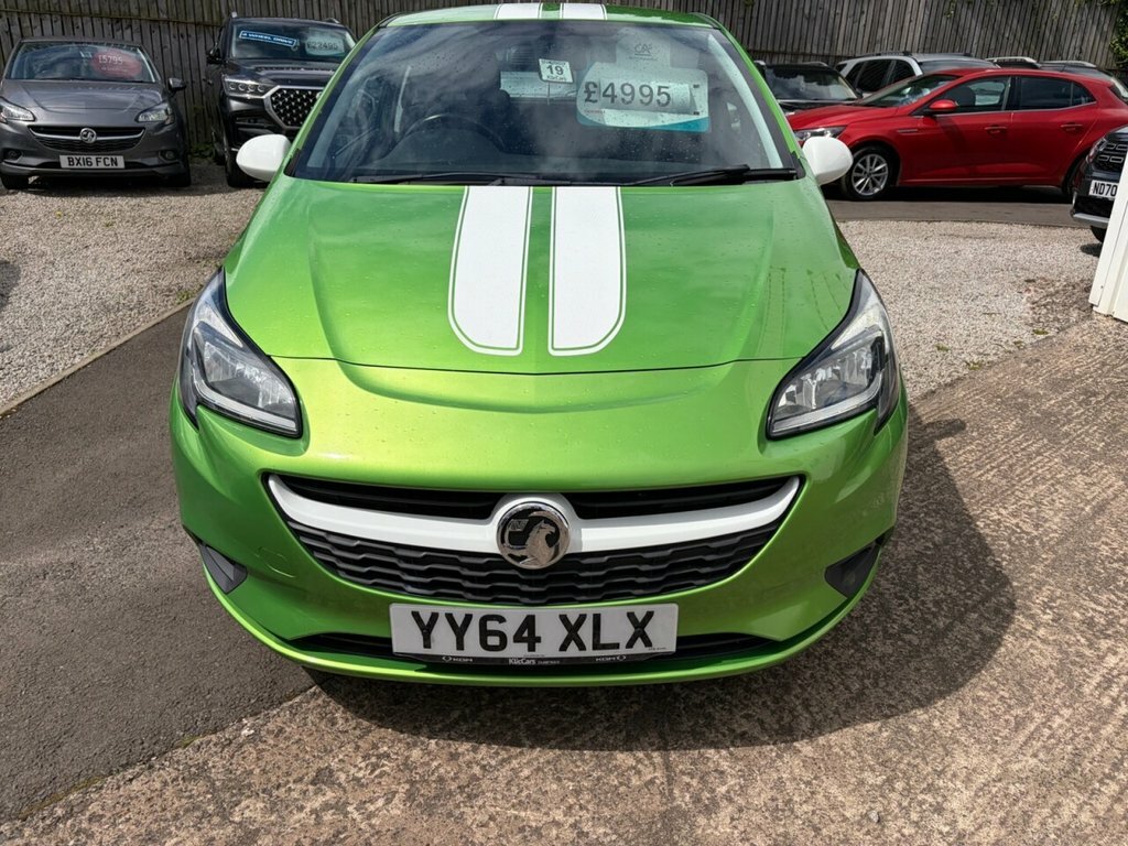 Vauxhall Corsa 1L Sting YY64XLX Green #2