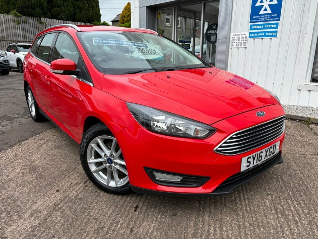 Ford Focus 1L Zetec Red
