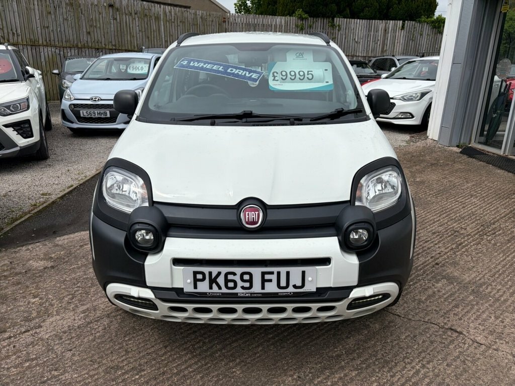 Fiat Panda Hatchback PK69FUJ White #2