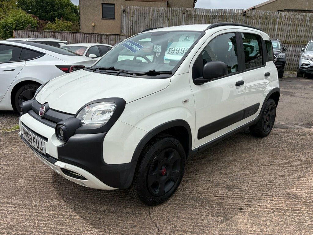 Fiat Panda Hatchback PK69FUJ White #4
