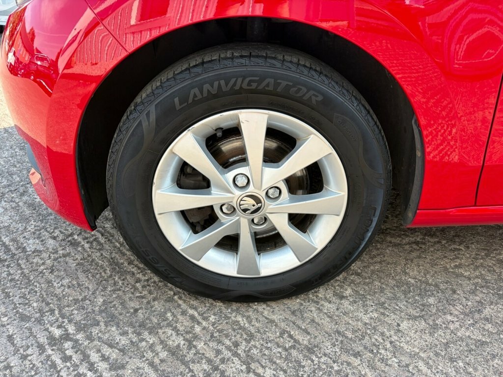 Skoda Citigo 1L Se SE68LZK Red #3