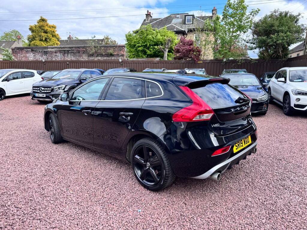 Volvo V40 Hatchback 2.0 T2 R-design Edition Euro 6 Ss SR19WDD Black #4