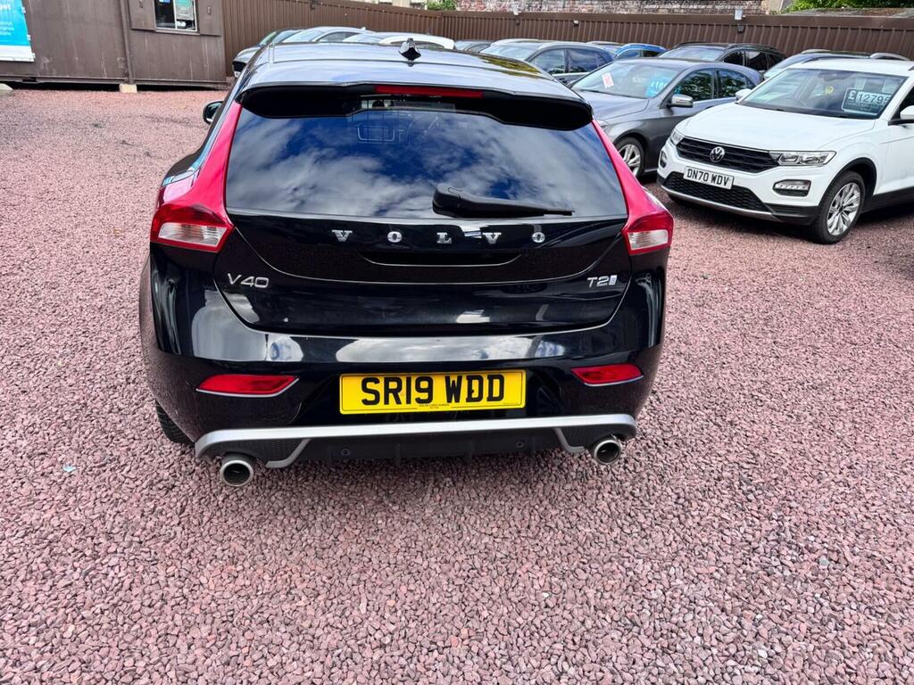 Volvo V40 Hatchback 2.0 T2 R-design Edition Euro 6 Ss SR19WDD Black #5