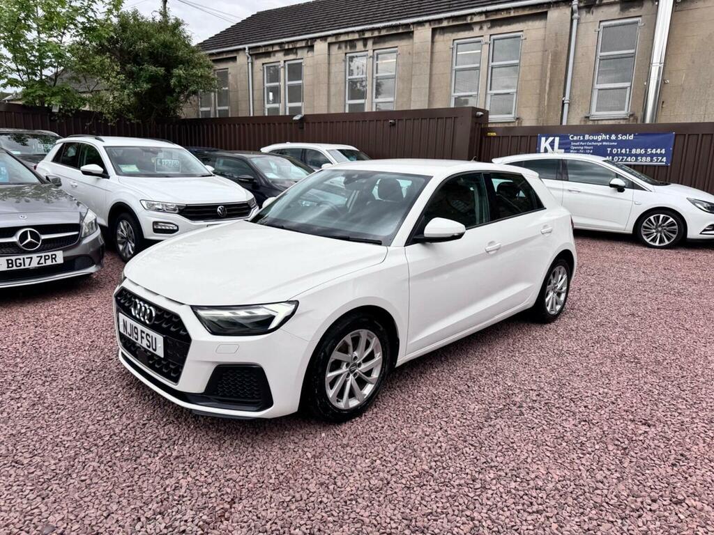 Audi A1 Hatchback 1.0 Tfsi 30 Sport Sportback Euro 6 Ss NJ19FSU White #3
