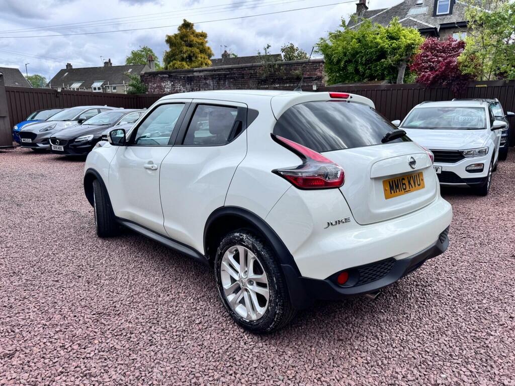 Nissan Juke Suv 1.2 Dig-t N-connecta Euro 6 Ss 201616 MM16KVU White #4
