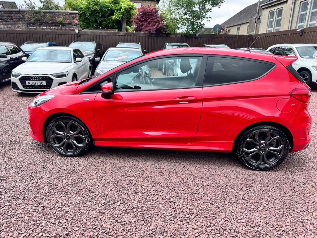 Ford Fiesta Hatchback 1.0T Ecoboost St-line Euro 6 Ss MJ67OTX Red #4