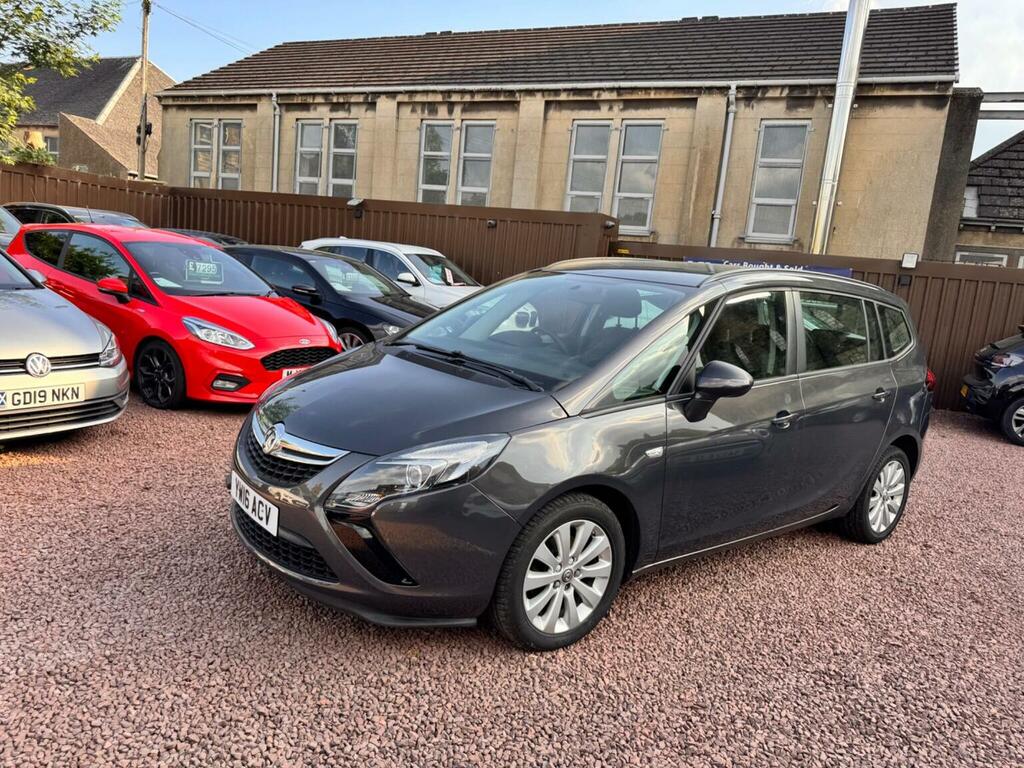 Vauxhall Zafira Tourer Mpv 1.4I Turbo Design Euro 6 201616 YW16ACV Grey #2