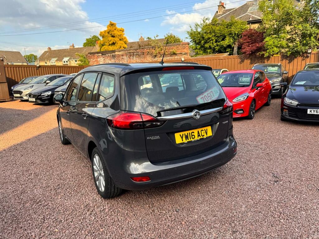 Vauxhall Zafira Tourer Mpv 1.4I Turbo Design Euro 6 201616 YW16ACV Grey #4