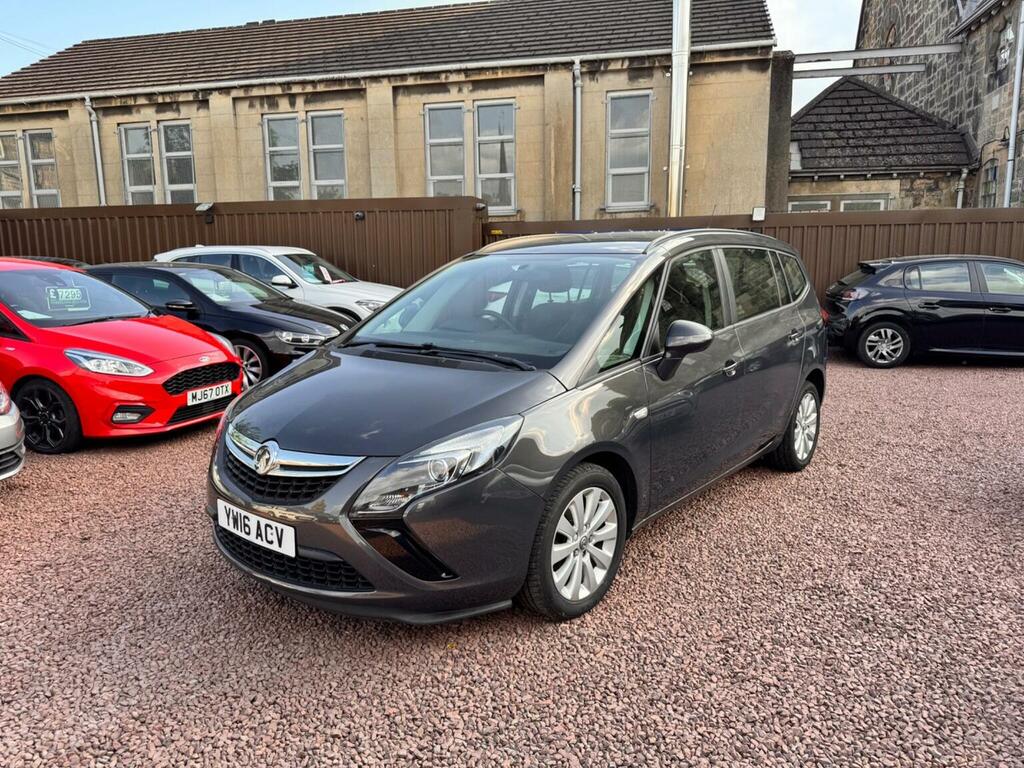 Vauxhall Zafira Tourer Mpv 1.4I Turbo Design Euro 6 201616 Grey