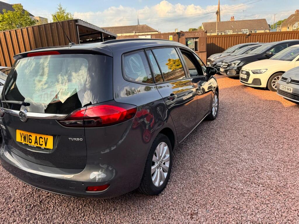 Vauxhall Zafira Tourer Mpv 1.4I Turbo Design Euro 6 201616 YW16ACV Grey #6