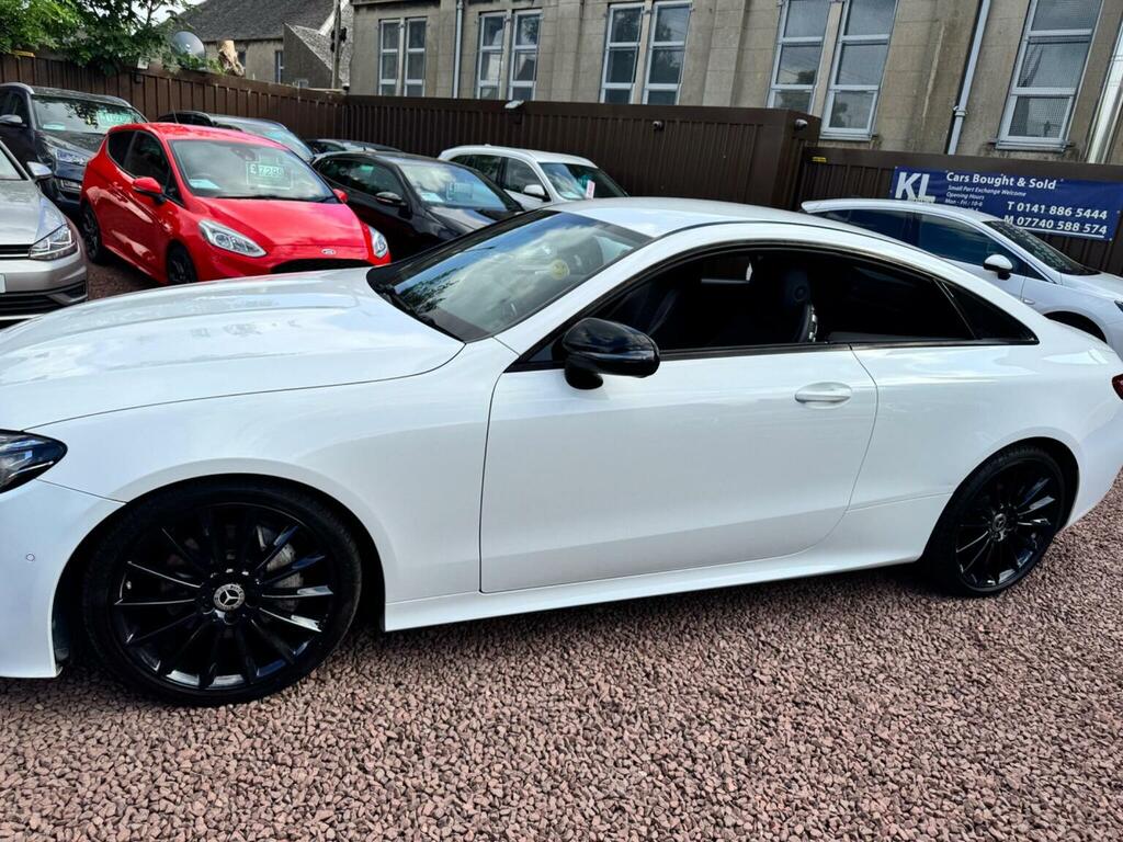 Mercedes-Benz E Class Coupe 2.0 E220d Amg Line G-tronic Euro 6 Ss SM68VOK White #5