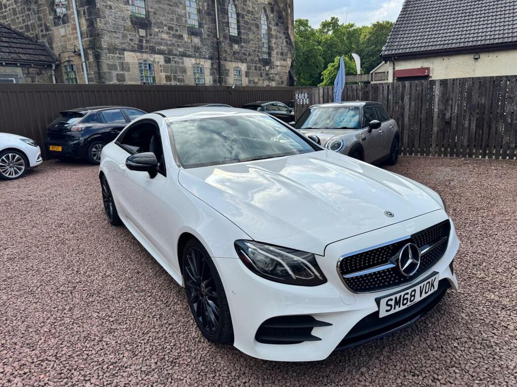 Mercedes-Benz E Class Coupe 2.0 E220d Amg Line G-tronic Euro 6 Ss White