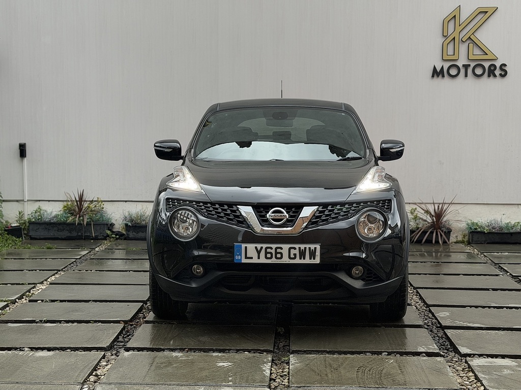 Nissan Juke 1.6 N-connecta Suv Xtron Euro 6 117 Ps LY66GWW Black #2
