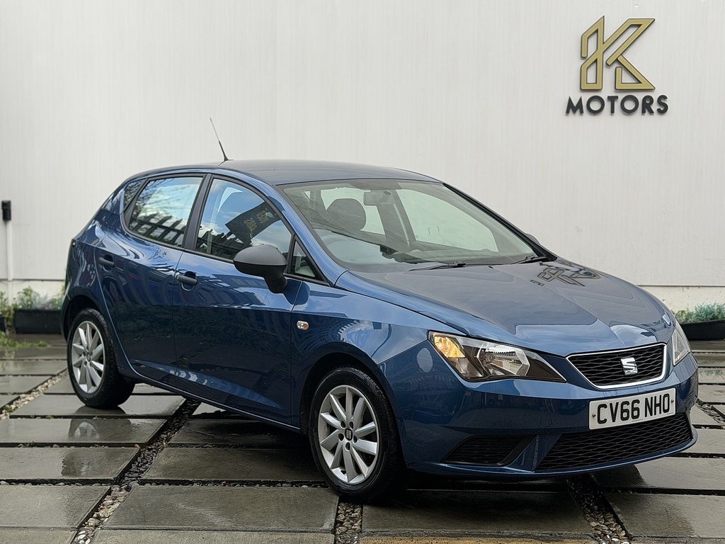 Seat Ibiza 1.0 Sol Hatchback Euro 6 75 Ps Blue