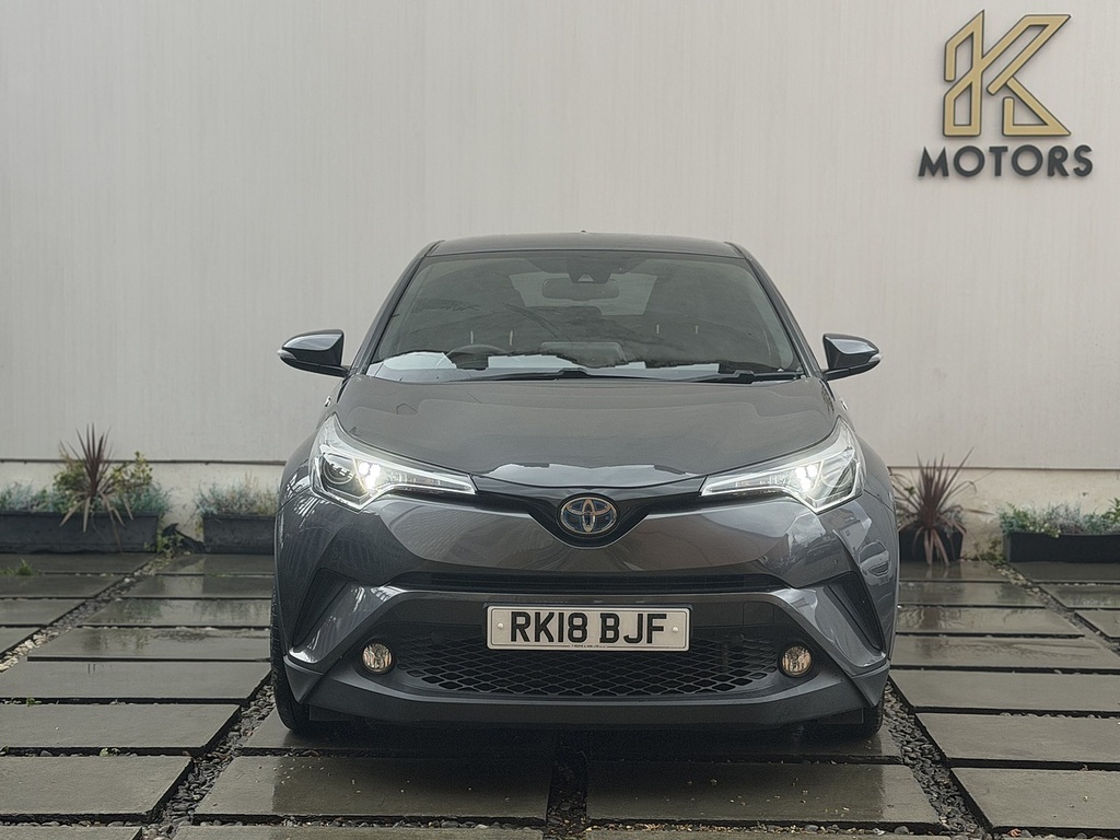 Toyota C-Hr 1.8 Vvt-h Excel Suv Hybrid Cvt Euro 6 RK18BJF Grey #2