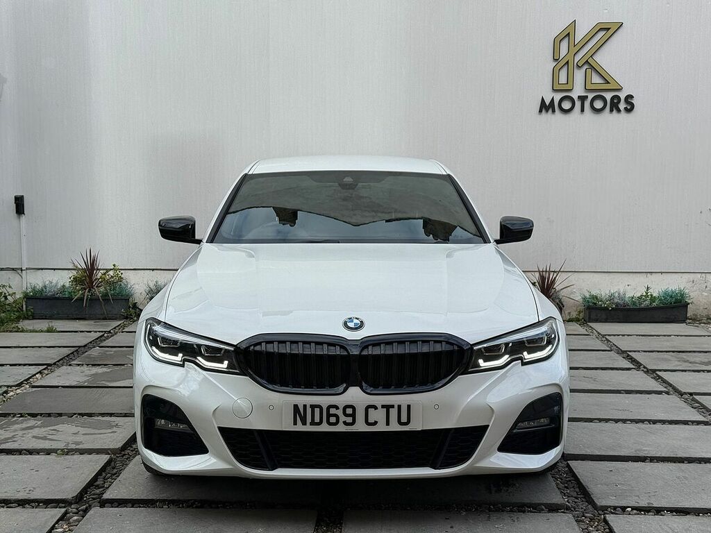BMW 3 Series 2.0 330E 12Kwh M Sport Saloon Plug-in H ND69CTU White #2