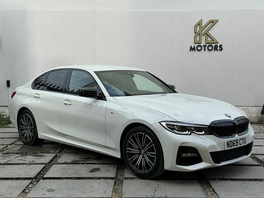 BMW 3 Series 2.0 330E 12Kwh M Sport Saloon Plug-in H White