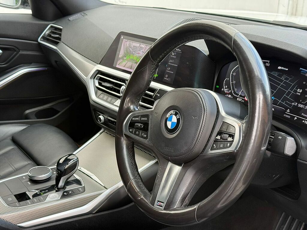 BMW 3 Series 2.0 330E 12Kwh M Sport Saloon Plug-in H ND69CTU White #5