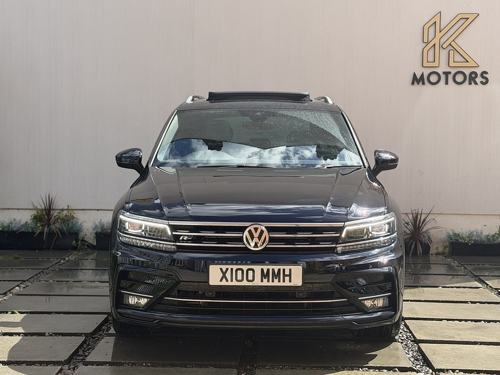 Volkswagen Tiguan 2.0 Tdi R-line Suv Dsg 4Motion Euro 6 X100MMH Black #2