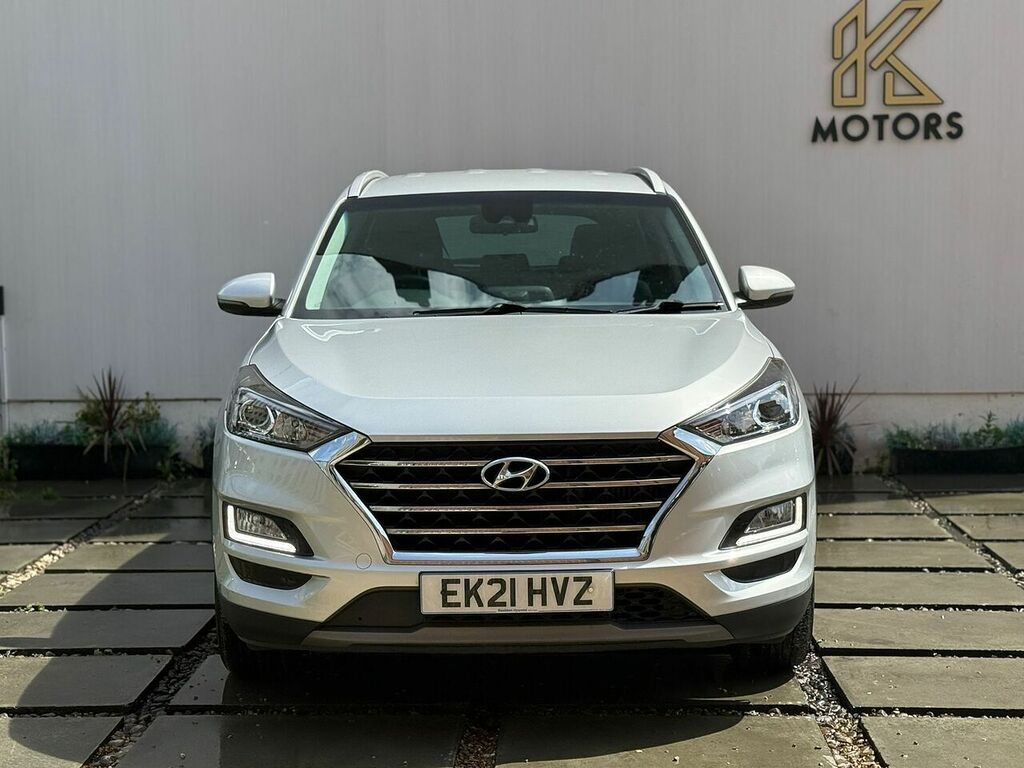 Hyundai Tucson 1.6 T-gdi Se Nav Suv Euro 6 Ss EK21HVZ Silver #2