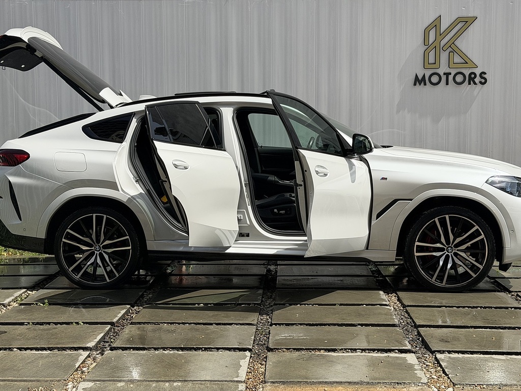BMW X6 3.0 30D Mht M Sport Suv Hybrid Xdr White #4