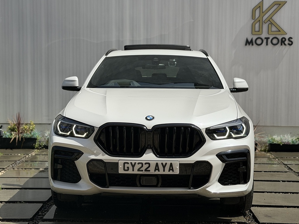 BMW X6 3.0 30D Mht M Sport Suv Hybrid Xdr White #2