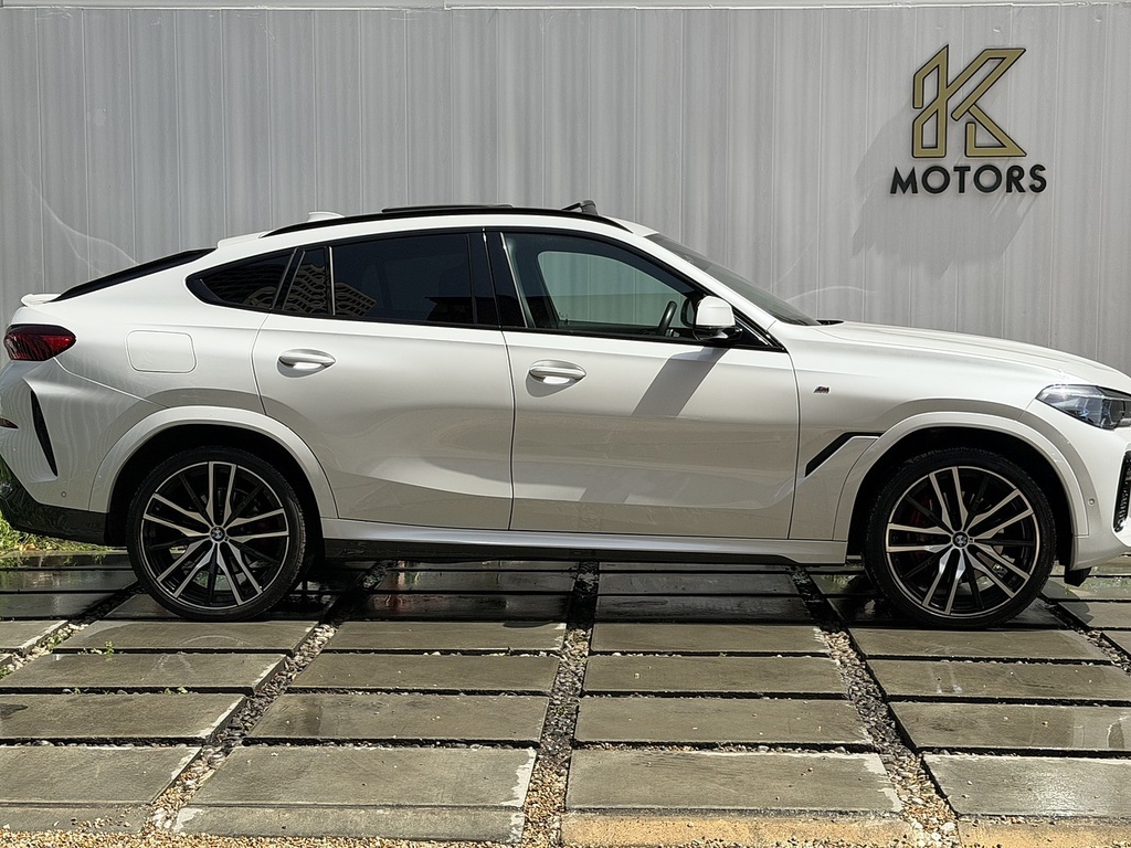 BMW X6 3.0 30D Mht M Sport Suv Hybrid Xdr White #3