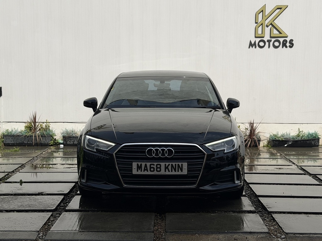 Audi A3 1.5 Tfsi Cod 35 Sport Saloon S Tronic E MA68KNN Black #2
