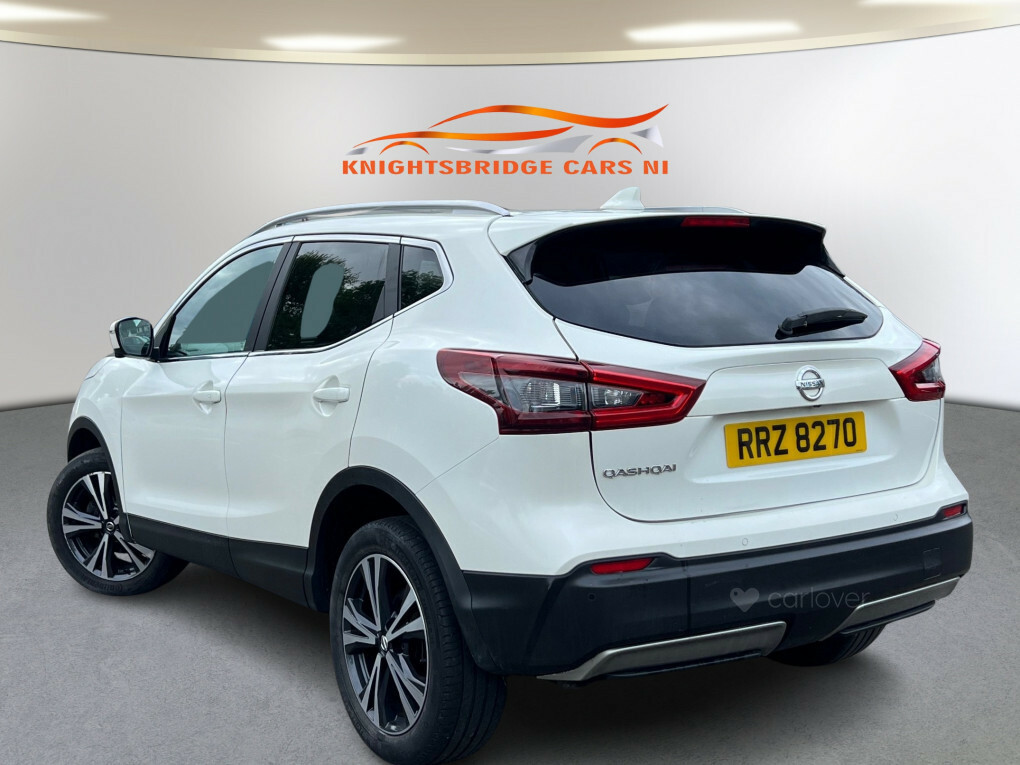 Nissan Qashqai N-connecta Dig-t RRZ8270 White #2