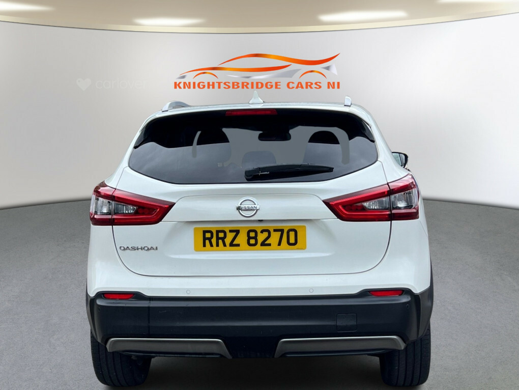 Nissan Qashqai N-connecta Dig-t RRZ8270 White #5